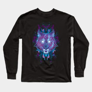 Starry Wolf Long Sleeve T-Shirt